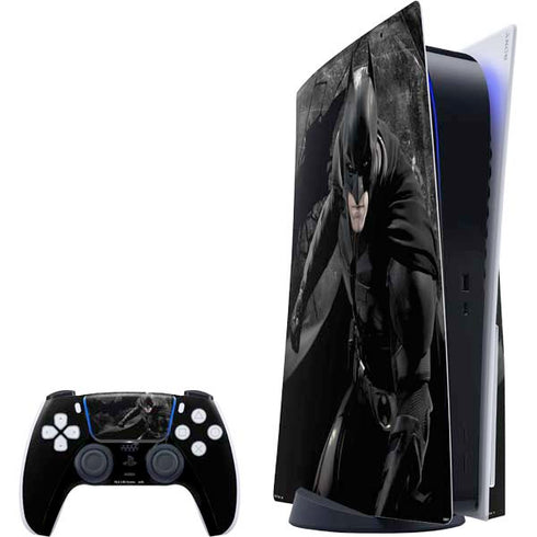 DC Comics Batman The Dark Knight Action pose PS5 Bundle Skin