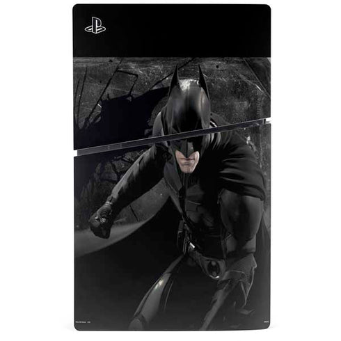 DC Comics Batman in Black PS5 Slim Digital Edition Console Skin
