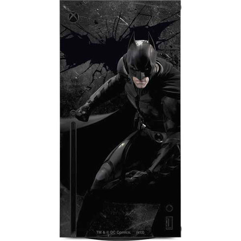 DC Comics Batman The Dark Knight Action pose Xbox Series X Console Skin