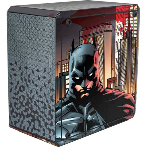 DC Comics Batman The Dark Knight Comic Art in Gotham City Cooler Master MasterBox Q300L Mini Tower Skin