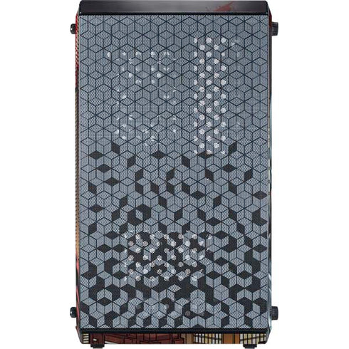 DC Comics Batman The Dark Knight Comic Art in Gotham City Cooler Master MasterBox Q300L Mini Tower Skin