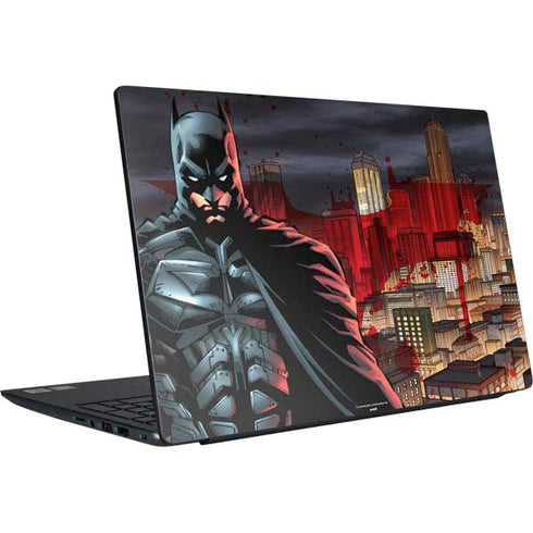DC Comics Batman The Dark Knight Comic Art in Gotham City Dell Vostro Skin