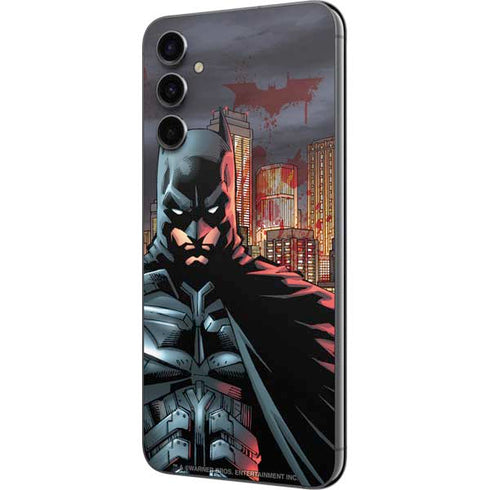DC Comics Batman The Dark Knight Comic Art in Gotham City Galaxy A14 5G Skin