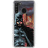 DC Comics Batman The Dark Knight Comic Art in Gotham City Galaxy A21 Clear Case