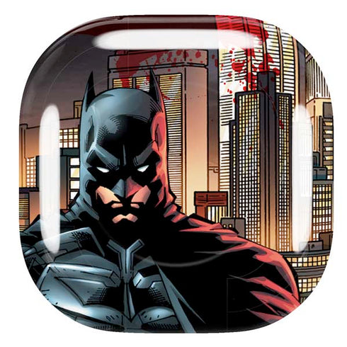 DC Comics Batman The Dark Knight Comic Art in Gotham City Galaxy Buds Pro Skin