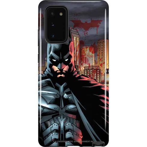 DC Comics Batman The Dark Knight Comic Art in Gotham City Galaxy Note20 5G Pro Case