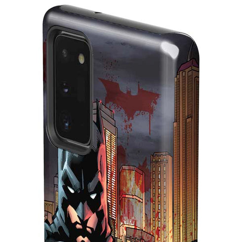 DC Comics Batman The Dark Knight Comic Art in Gotham City Galaxy Note20 5G Pro Case