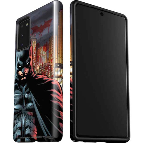 DC Comics Batman The Dark Knight Comic Art in Gotham City Galaxy Note20 5G Pro Case