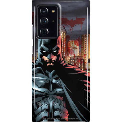DC Comics Batman The Dark Knight Comic Art in Gotham City Galaxy Note20 Ultra 5G Lite Case