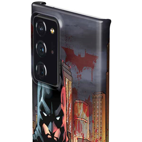 DC Comics Batman The Dark Knight Comic Art in Gotham City Galaxy Note20 Ultra 5G Lite Case