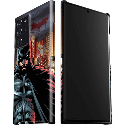 DC Comics Batman The Dark Knight Comic Art in Gotham City Galaxy Note20 Ultra 5G Lite Case