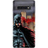 DC Comics Batman The Dark Knight Comic Art in Gotham City Galaxy S10 Skin