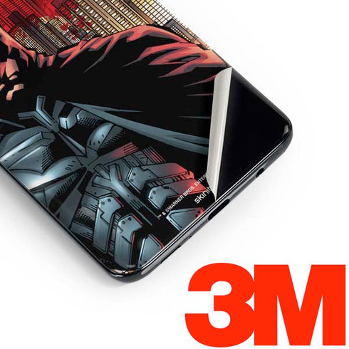 DC Comics Batman The Dark Knight Comic Art in Gotham City Galaxy S10 Skin