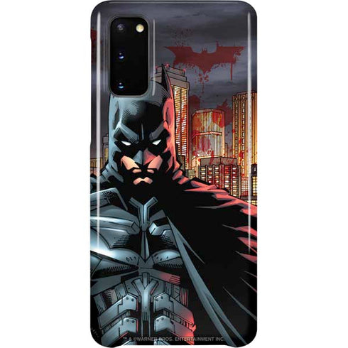 DC Comics Batman The Dark Knight Comic Art in Gotham City Galaxy S20 Lite Case