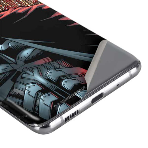 DC Comics Batman The Dark Knight Comic Art in Gotham City Galaxy S20 Plus Skin