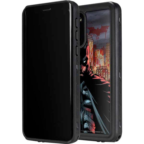 DC Comics Batman The Dark Knight Comic Art in Gotham City Galaxy S20 Plus Waterproof Case