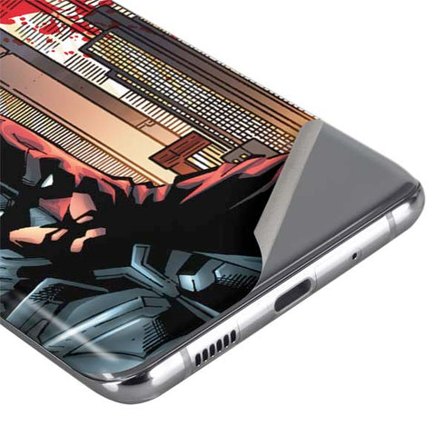 DC Comics Batman The Dark Knight Comic Art in Gotham City Galaxy S20 Ultra 5G Skin