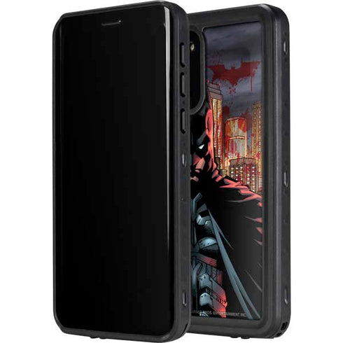 DC Comics Batman The Dark Knight Comic Art in Gotham City Galaxy S20 Waterproof Case