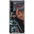 DC Comics Batman The Dark Knight Comic Art in Gotham City Galaxy S23 Clear Case