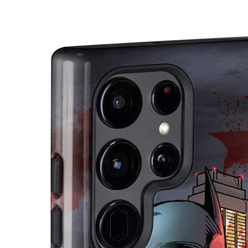 DC Comics Batman The Dark Knight Comic Art in Gotham City Galaxy S24 Ultra Impact Case