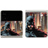 DC Comics Batman The Dark Knight Comic Art in Gotham City Galaxy Z Flip3 5G Skin