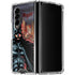 DC Comics Batman The Dark Knight Comic Art in Gotham City Galaxy Z Fold4 5G Clear Case