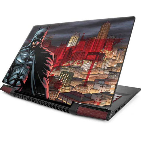DC Comics Batman The Dark Knight Comic Art in Gotham City Lenovo IdeaPad Skin