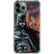 DC Comics Batman The Dark Knight Comic Art in Gotham City iPhone 12 Pro Clear Case
