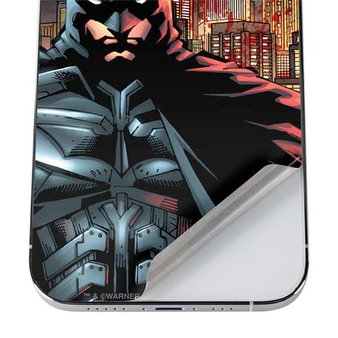 DC Comics Batman The Dark Knight Comic Art in Gotham City iPhone 12 Pro Skin
