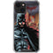 DC Comics Batman The Dark Knight Comic Art in Gotham City iPhone 14 Plus Clear Case