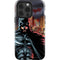 DC Comics Batman The Dark Knight Comic Art in Gotham City iPhone 14 Pro Impact Case