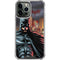 DC Comics Batman The Dark Knight Comic Art in Gotham City iPhone 14 Pro Max Clear Case