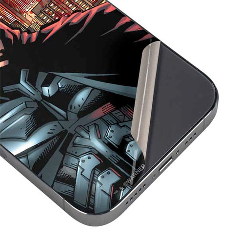 DC Comics Batman The Dark Knight Comic Art in Gotham City iPhone 14 Pro Max Skin