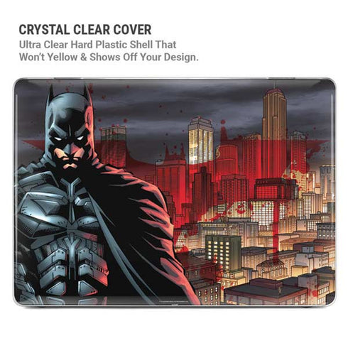 DC Comics Batman The Dark Knight Comic Art in Gotham City MacBook Pro 16in (2021-25) Case plus Skin