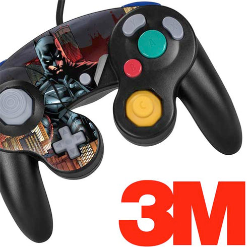 DC Comics Batman The Dark Knight Comic Art in Gotham City Nintendo GameCube Controller Skin