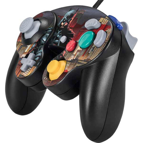DC Comics Batman The Dark Knight Comic Art in Gotham City Nintendo GameCube Controller Skin