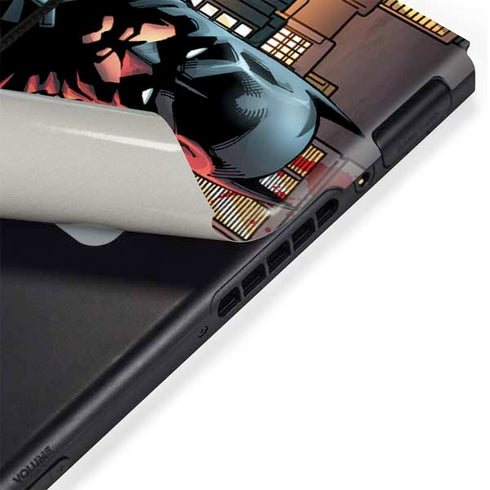 DC Comics Batman The Dark Knight Comic Art in Gotham City Nintendo Switch Bundle Skin