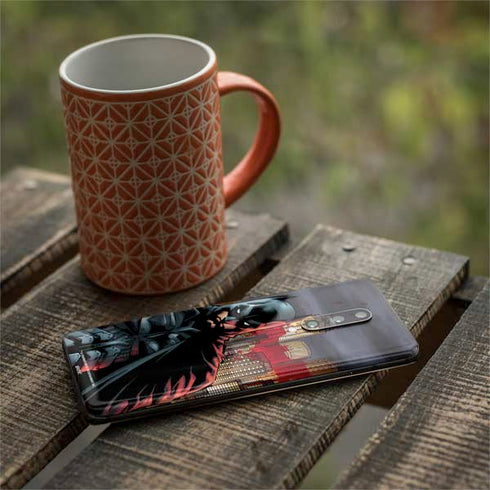 DC Comics Batman The Dark Knight Comic Art in Gotham City OnePlus 7 Pro Skin