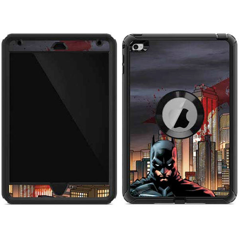DC Comics Batman The Dark Knight Comic Art in Gotham City Otterbox Defender iPad Skin