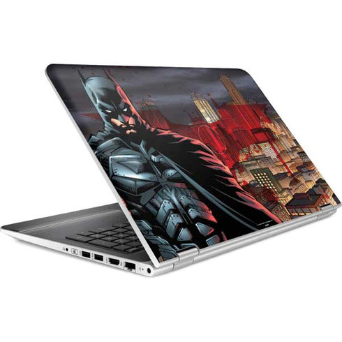 DC Comics Batman The Dark Knight Comic Art in Gotham City HP Pavilion Skin