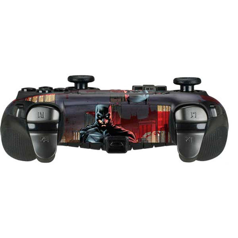 DC Comics Batman The Dark Knight Comic Art in Gotham City PlayStation Scuf Vantage 2 Controller Skin