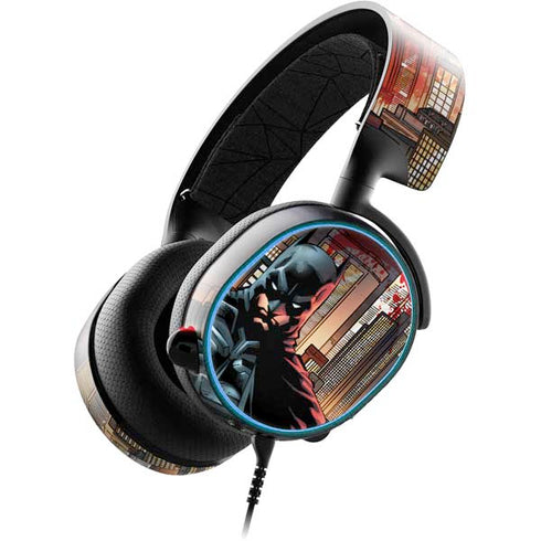 DC Comics Batman The Dark Knight Comic Art in Gotham City SteelSeries Arctis 3 Skin