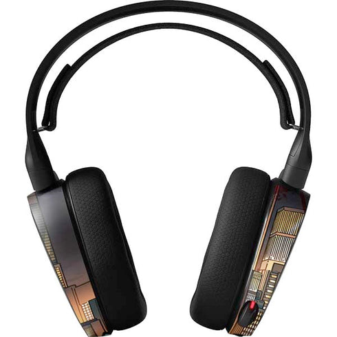 DC Comics Batman The Dark Knight Comic Art in Gotham City SteelSeries Arctis 3 Skin