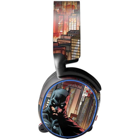 DC Comics Batman The Dark Knight Comic Art in Gotham City SteelSeries Arctis 5 Skin