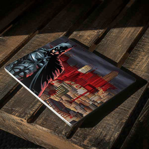 DC Comics Batman The Dark Knight Comic Art in Gotham City Surface Laptop 2 Skin
