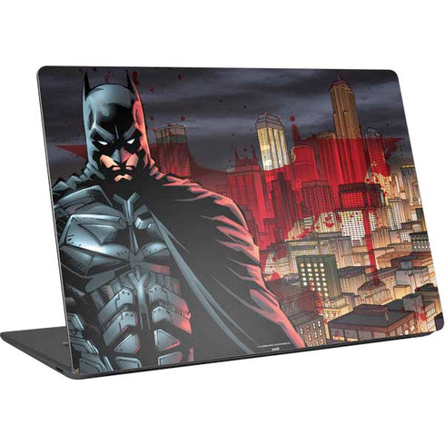 DC Comics Batman The Dark Knight Comic Art in Gotham City Surface Laptop 4 15in Skin