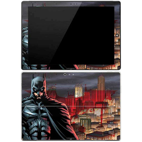 DC Comics Batman The Dark Knight Comic Art in Gotham City Surface Pro 3 Skin