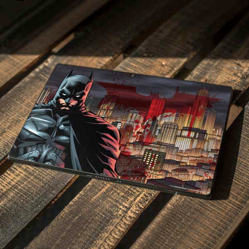 DC Comics Batman The Dark Knight Comic Art in Gotham City Surface Pro 7 Skin
