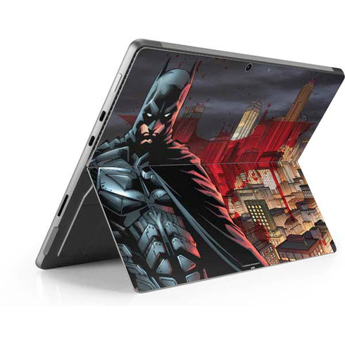 DC Comics Batman The Dark Knight Comic Art in Gotham City Surface Pro 8 Skin