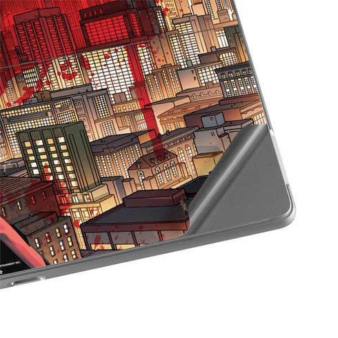 DC Comics Batman The Dark Knight Comic Art in Gotham City Surface Pro 8 Skin